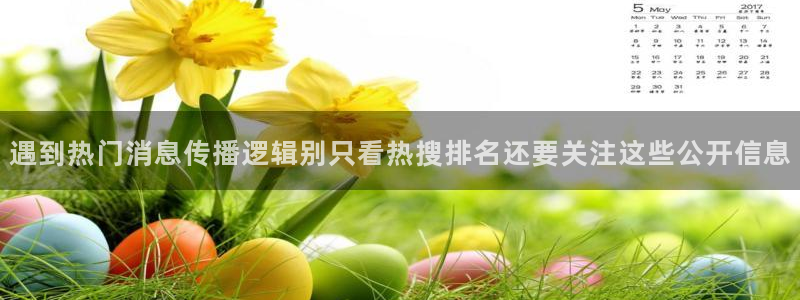 黑料爆料事件入口:遇到热门消息传播逻辑别只看热搜排名还要关注这些公开信息
